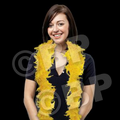 6' Gold Solid Color Boa